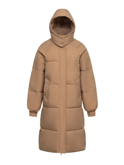 Langer Winterparka