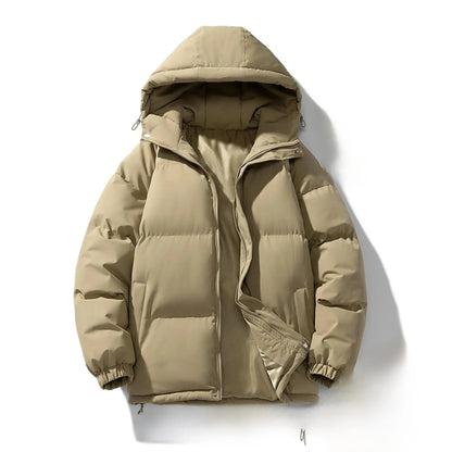 Giacca Puffer con Cappuccio e caldo interno