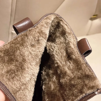 Stivaletto in Pelle con Pelo interno