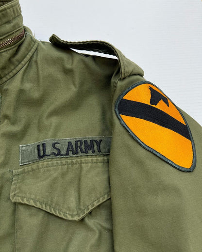 M65 Field Jacket Originale Vintage con Patch
