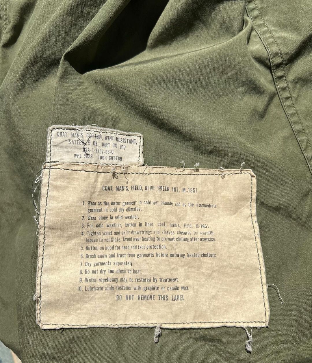 M51 Field Jacket Originale Vintage