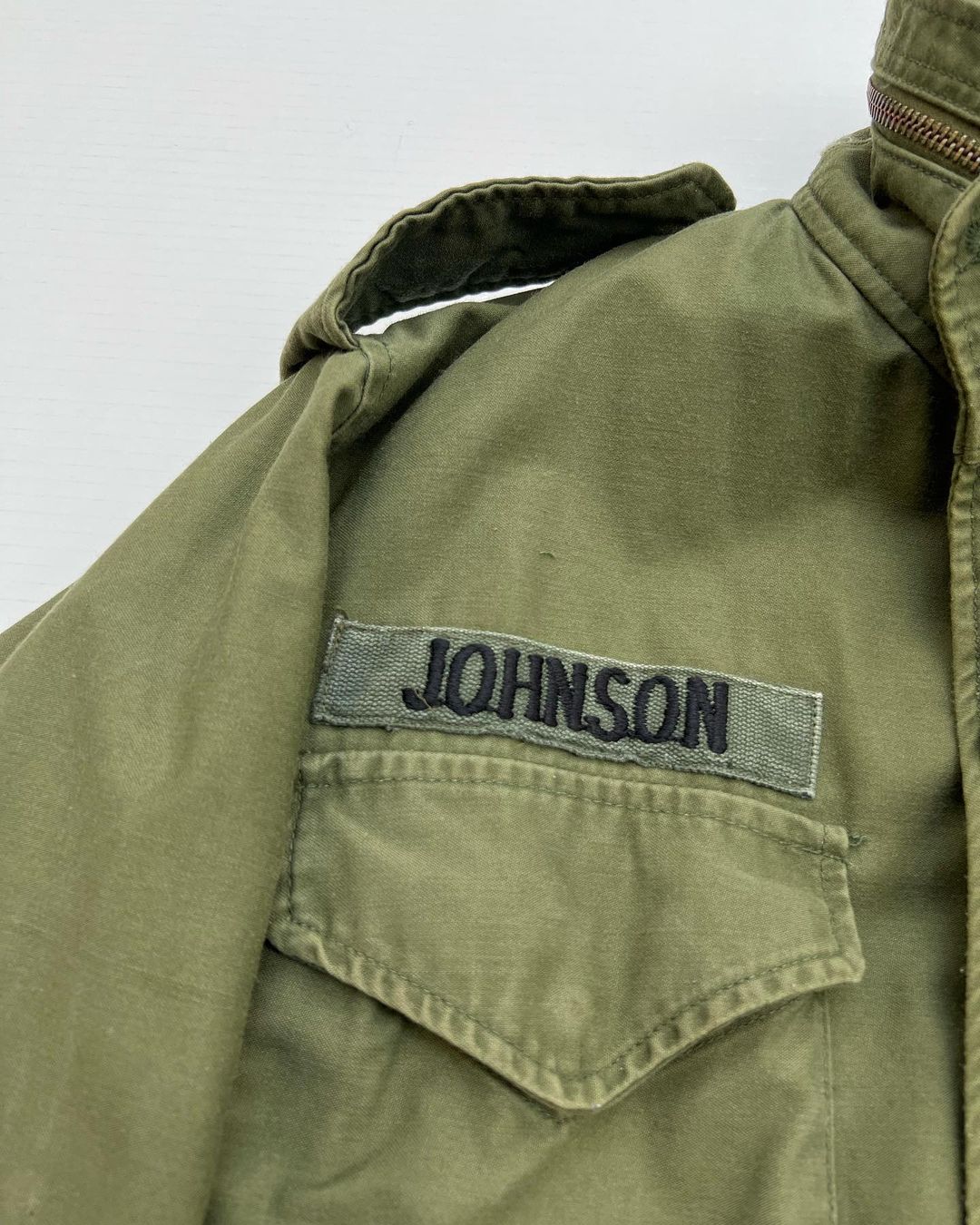 M65 Field Jacket Originale Vintage con Patch