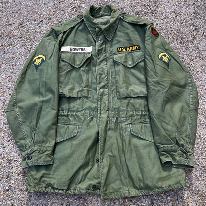 M51 Field Jacket Originale Vintage con Patch