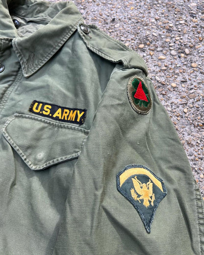 M51 Field Jacket Originale Vintage con Patch