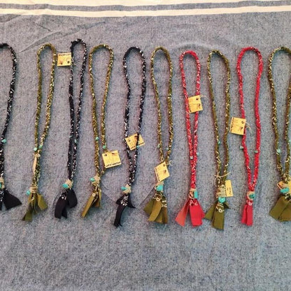 Cherokee Collana in Bandana Fatta a mano MADE IN USA